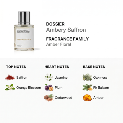 Dossier Ambery Saffron Eau de Parfum