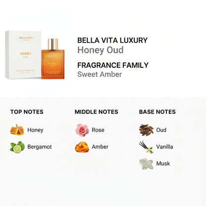 Bella Vita Luxury Honey Oud Parfum